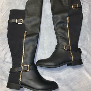 Ms.Sissy Knee High Boots